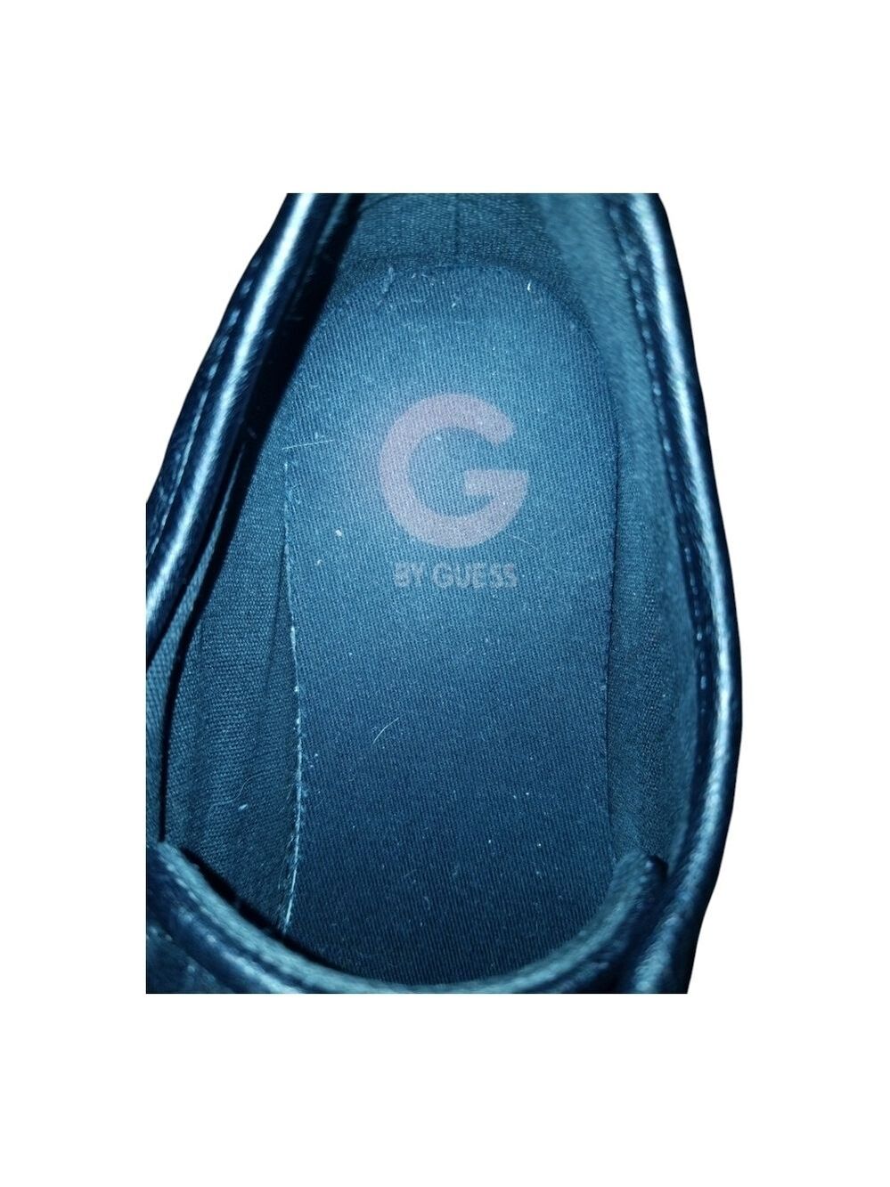 G by Guess Black Quilted Sneakers with White Sole - Picture 6 of 8